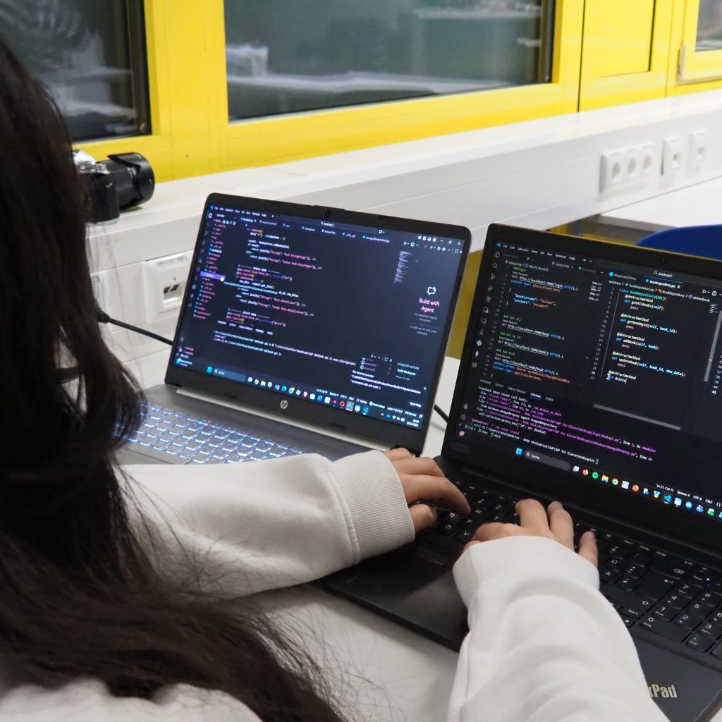 Arbeit an einem Software Projekt